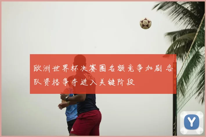 欧洲世界杯决赛圈名额竞争加剧 各队资格争夺进入关键阶段
